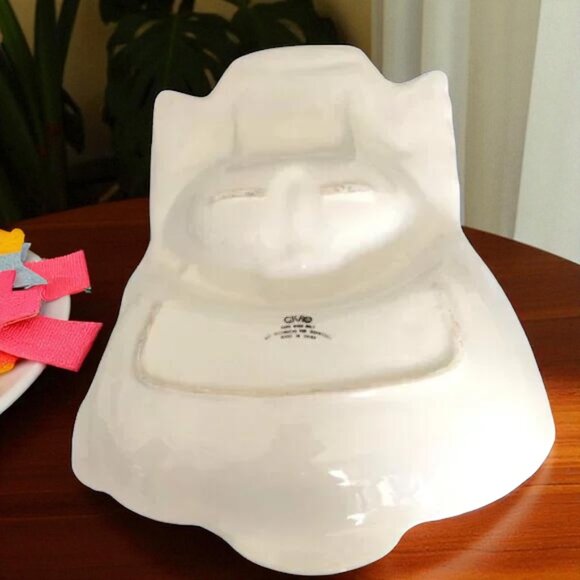 Large Ceramic Angel Platter 14" RARE - Picture 5 of 6